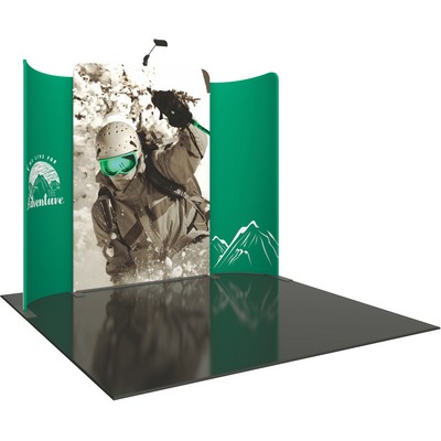 Formulate Designer Series 10' Fabric Backwall Kit 02