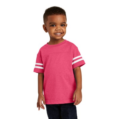 Rabbit Skins™ Toddler Football Fine Jersey Tee.