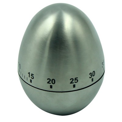 Metal Egg Shape Kitchen Timer