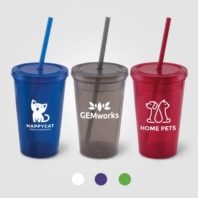 Explore - 16 oz. Double Wall Tumbler - Silkscreen