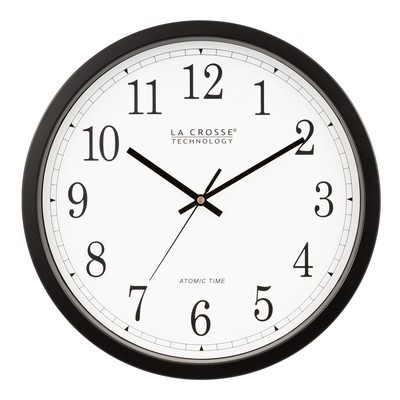 14" Atomic Analog Wall Clock