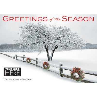 Winter's Appearance Holiday Logo Cards