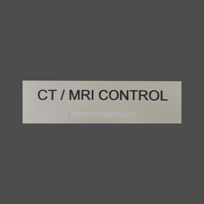 Plastic ADA Wall Sign (2"x12")