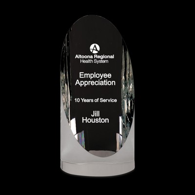 Crystal Cylinder Award (5½")