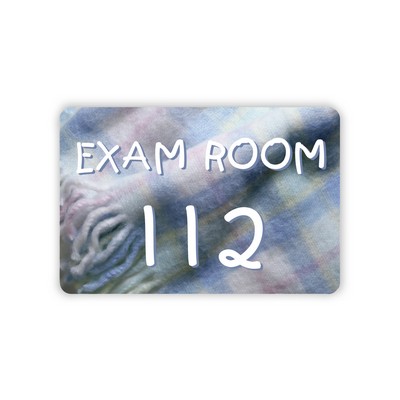 Rectangular Nameplate w/Rounded Corners (4"x6") Rectangle