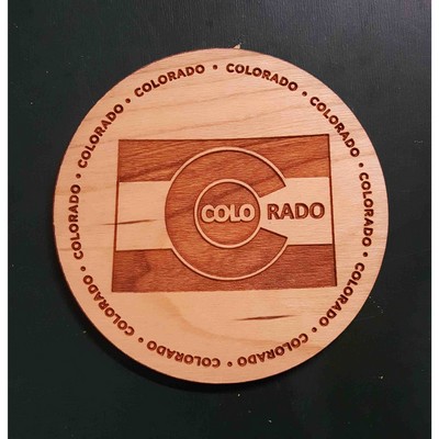 Hardwood State Coasters