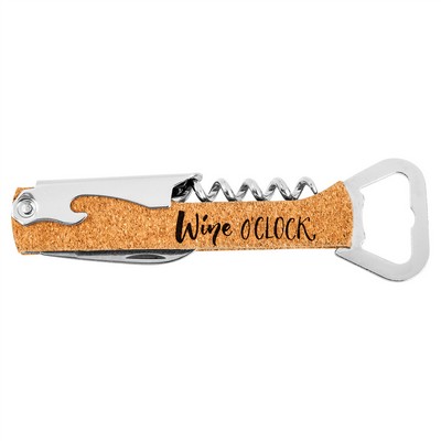 Corkscrew Wine Bottle Opener, Cork