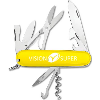 Swiss Army® Yellow Climber Knife