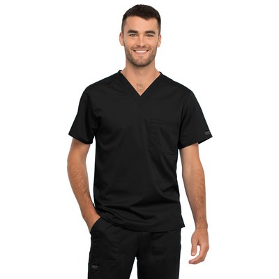 Cherokee - Workwear Revolution - Unisex 1-Pocket Tuckable V-Neck Top