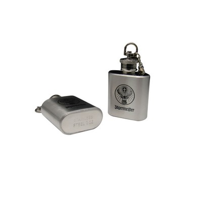 1 Oz. Square Hip Flask