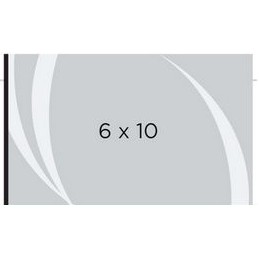 Custom Horizontal 6' x 10' Flag (1 Side)