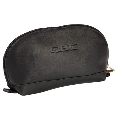 Vachetta Leather Tech Travel Utility Pouch