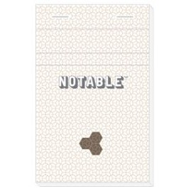 Notable™ Custom Printed Notepad (3½"x 5½")
