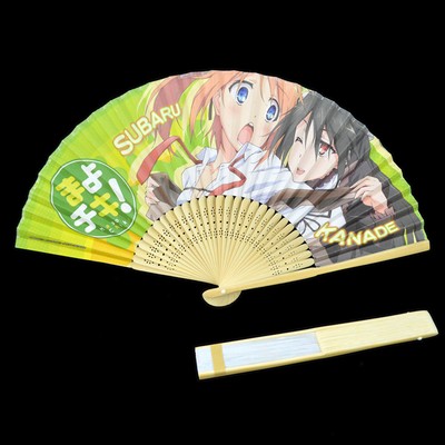 Bamboo Paper Hand Fans Gifts