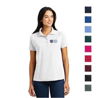 Sport-Tek® Women's Dri-Mesh Pro Embroidered Polo