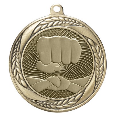 Laurel Wreath Karate Medal