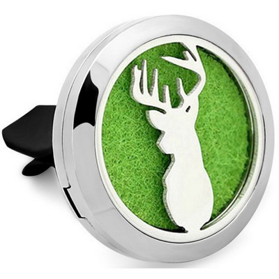 Deer Car Essential Oil Diffuser Vent Clip Stainless Steel