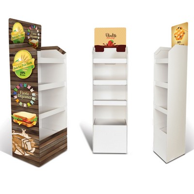 Aisle Display Stand - Small size: 10"x10"x48"