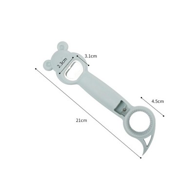 4" 1 Manual Multi-Functional Comfy Handheld Can Beer Opener