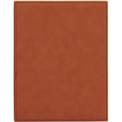 10-1/2" x 13" Rawhide Laserable Leatherette Plaque