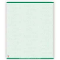 Blue Medical Laser Billing Statement Forms (MC/VISA/DISC/AMEX)