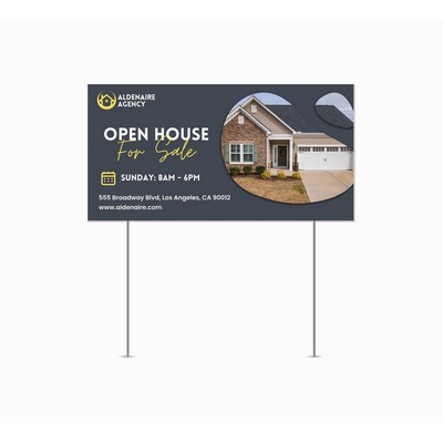 Custom Yard Sign (1' x 1ft) SQFT