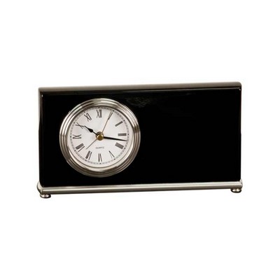 Piano Finish Horizontal Desk Clock