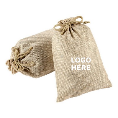 Burlap Drawstring Bags
