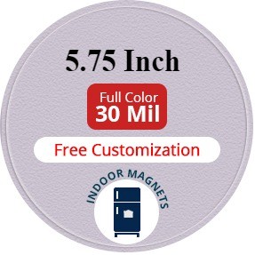 Magnet - 5.75" Diameter Circle - 30 Mil