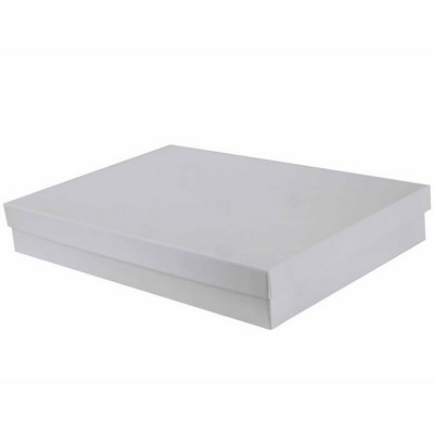 White and Kraft Jewelry Boxes #85 (8"x5.5"x1.25")