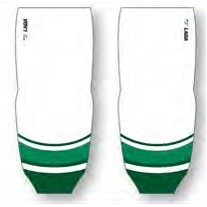 Hockey Socks w/Contrast Curved Stripe
