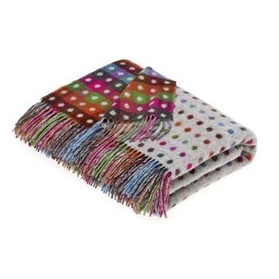 Mutlispot Tartan Merino Lambswool Blanket