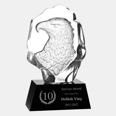 Spirit of Excellence Eagle Award w/ Black Base