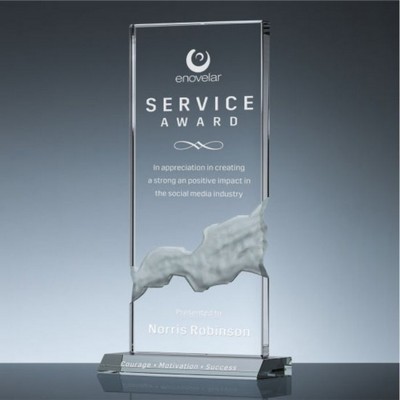 Cascade Award w/Clear Base (6"x 13")