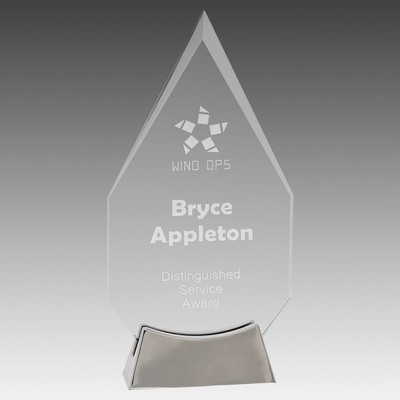 Diamond Platinum Glass with Full Metal Base