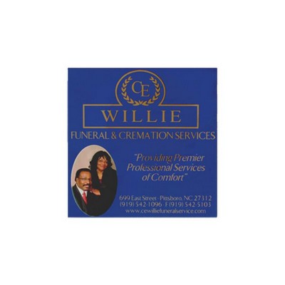 2" Square Vinyl Refrigerator Magnet - 30mil