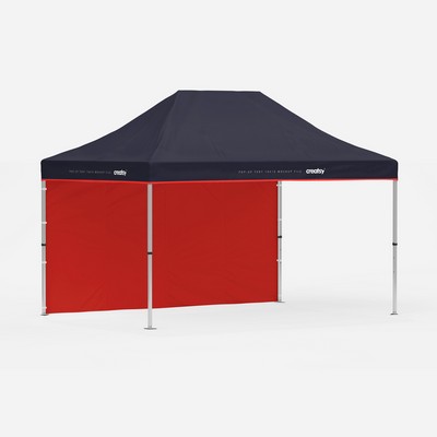 Pop up Tent 15' blank wall - 2-sided (Not Customized)