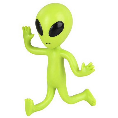 4" Alien Bendable Toy