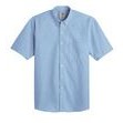 Dickie's® Men's Button-Down Short Sleeve Oxford Shirt - Light Blue