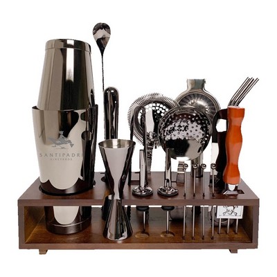 20-pc. Premium Bar Set & Stand