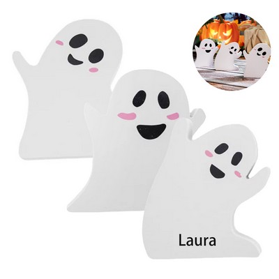 Plastic Halloween Ghost Decoration Pendant