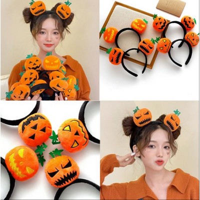Halloween Jack-o'-Lantern Headband