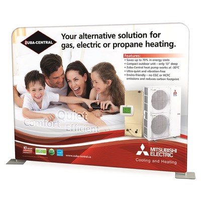 Flat Pocket Wall, 117.32"w x 90.16"h