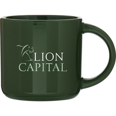 14 oz Minolo - Classics Ceramic Mug (Forest Green)