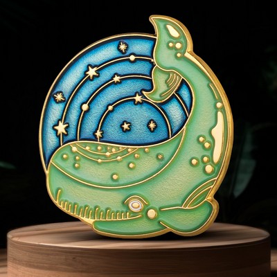 Lapel Pins with Transparent Colors