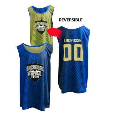 Men's/Youth Pinhole Mesh Lacrosse Reversible Pinnie Jersey