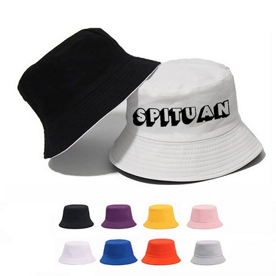 Solid Color Bucket Hat