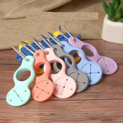 Silicone Water Bottle Carrier with Towel Hook