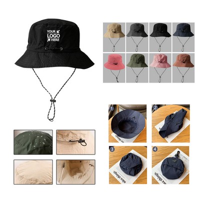 Bucket Hat w/Draw Cord