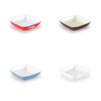 Square Ramekin Dipping Bowls Condiments Server Dishes Dipping Sauce Bowl